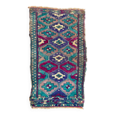 Petit tapis turc vintage 91x52 cm, short runner, tribal, shabby, mini tapis