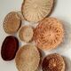 Composition de paniers en rotin Vintages