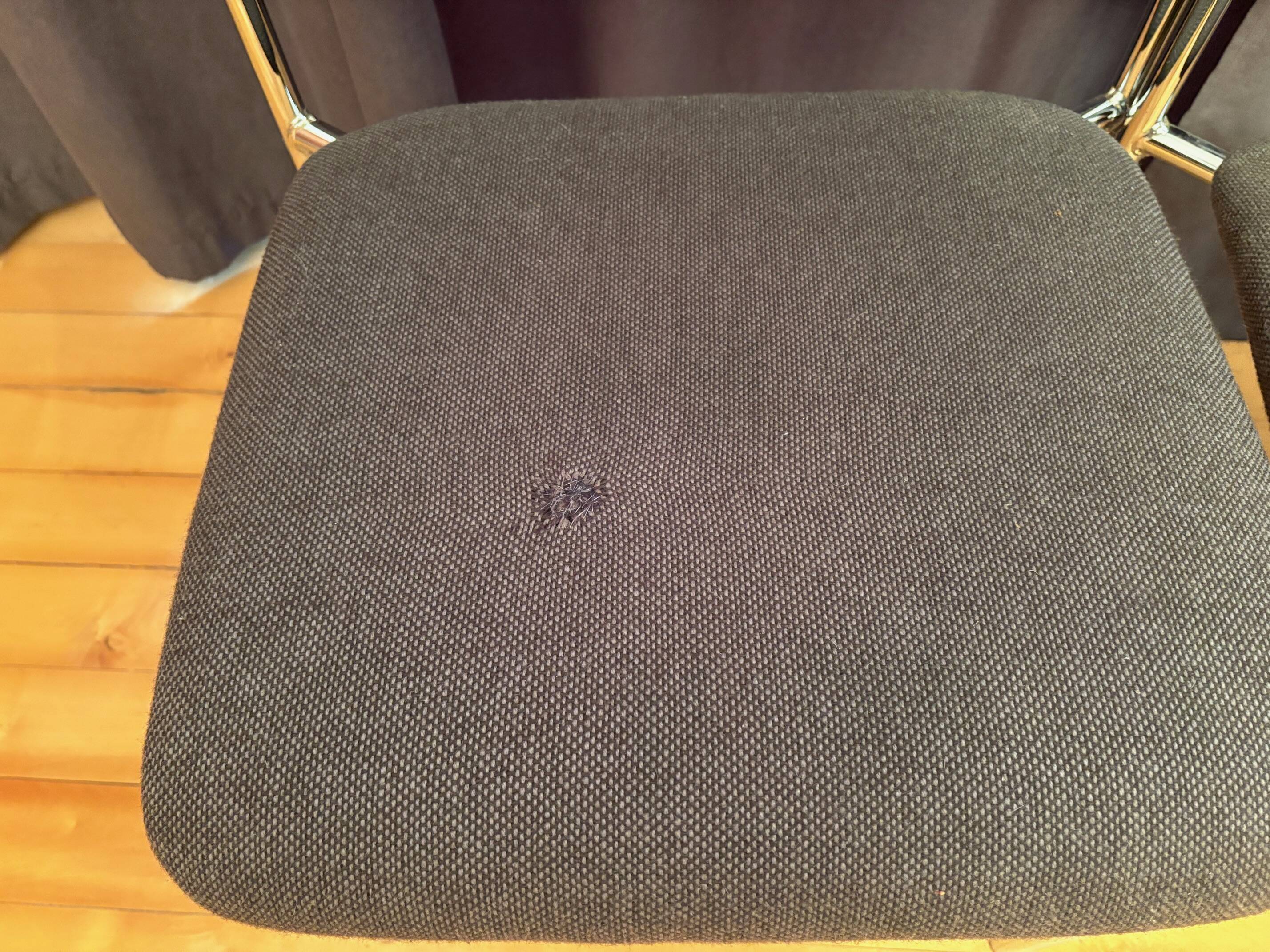 Set of four chairs, 1980s