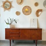 Vintage Scandinavian teak sideboard