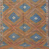 Oushak Anatolian Vintage Kilim Rug sku 1879