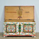 Folk art bridal chest, dated 1948