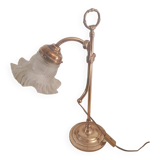 Brass desk lamp
