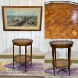 Louis XVI style mahogany side table