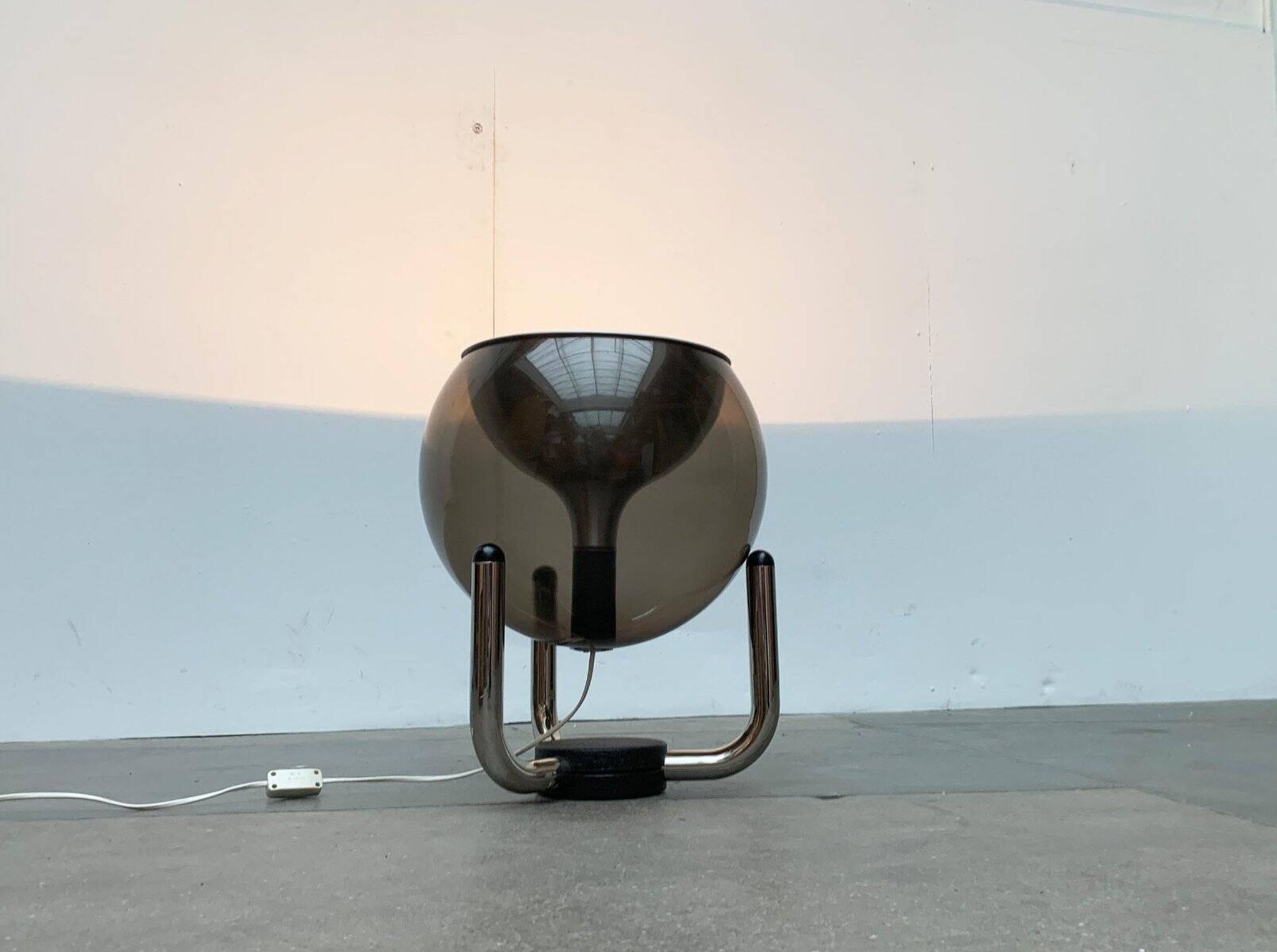 Swiss Space Age floor lamp by Temde