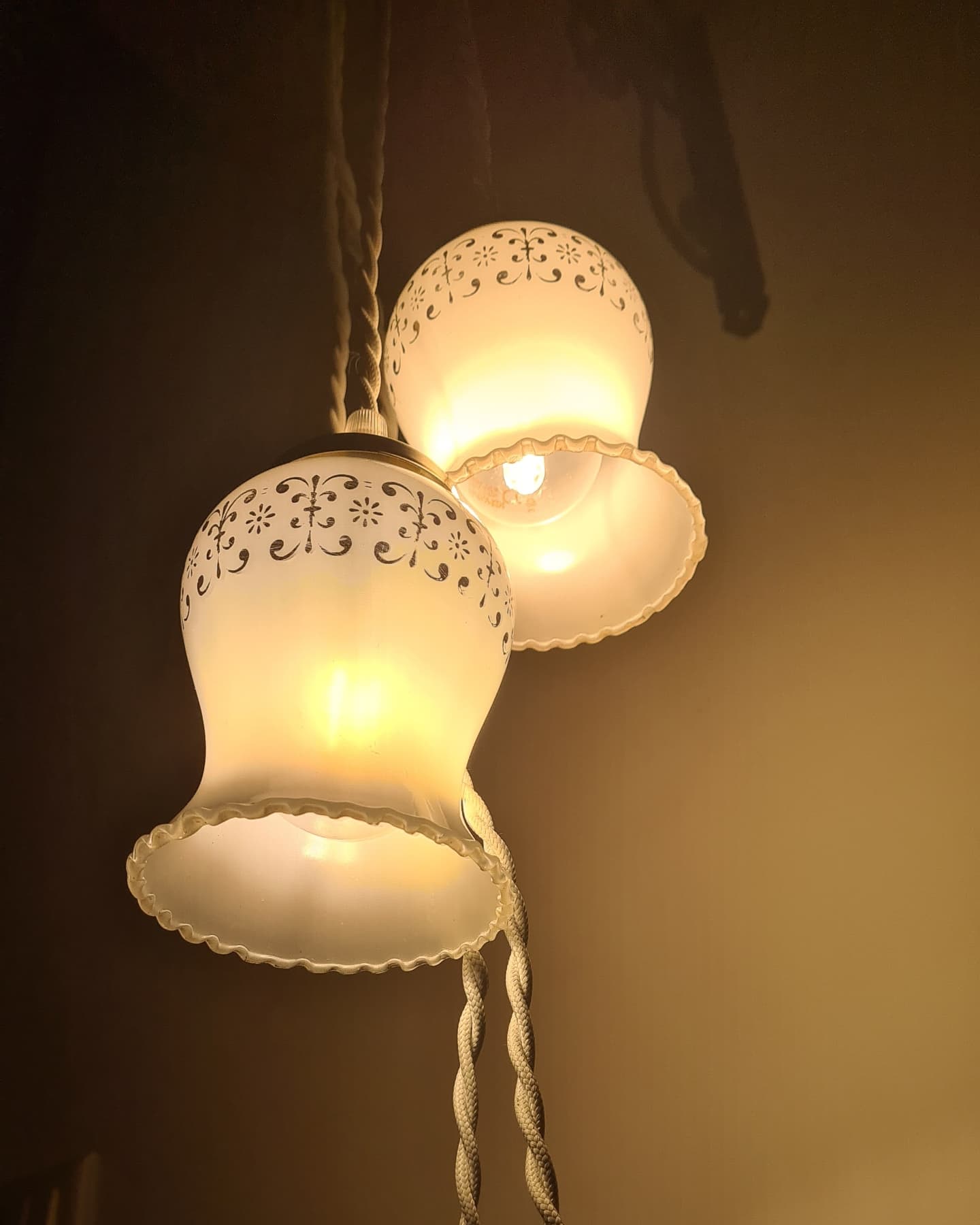 Pair of tulip walkers 50s