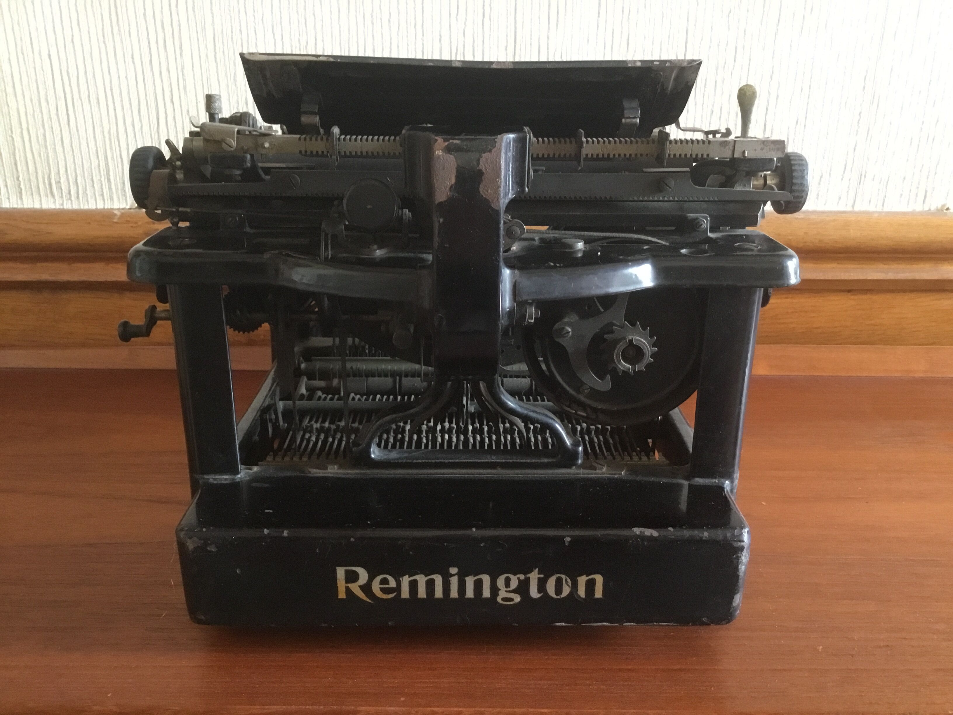 Old remington typewriter