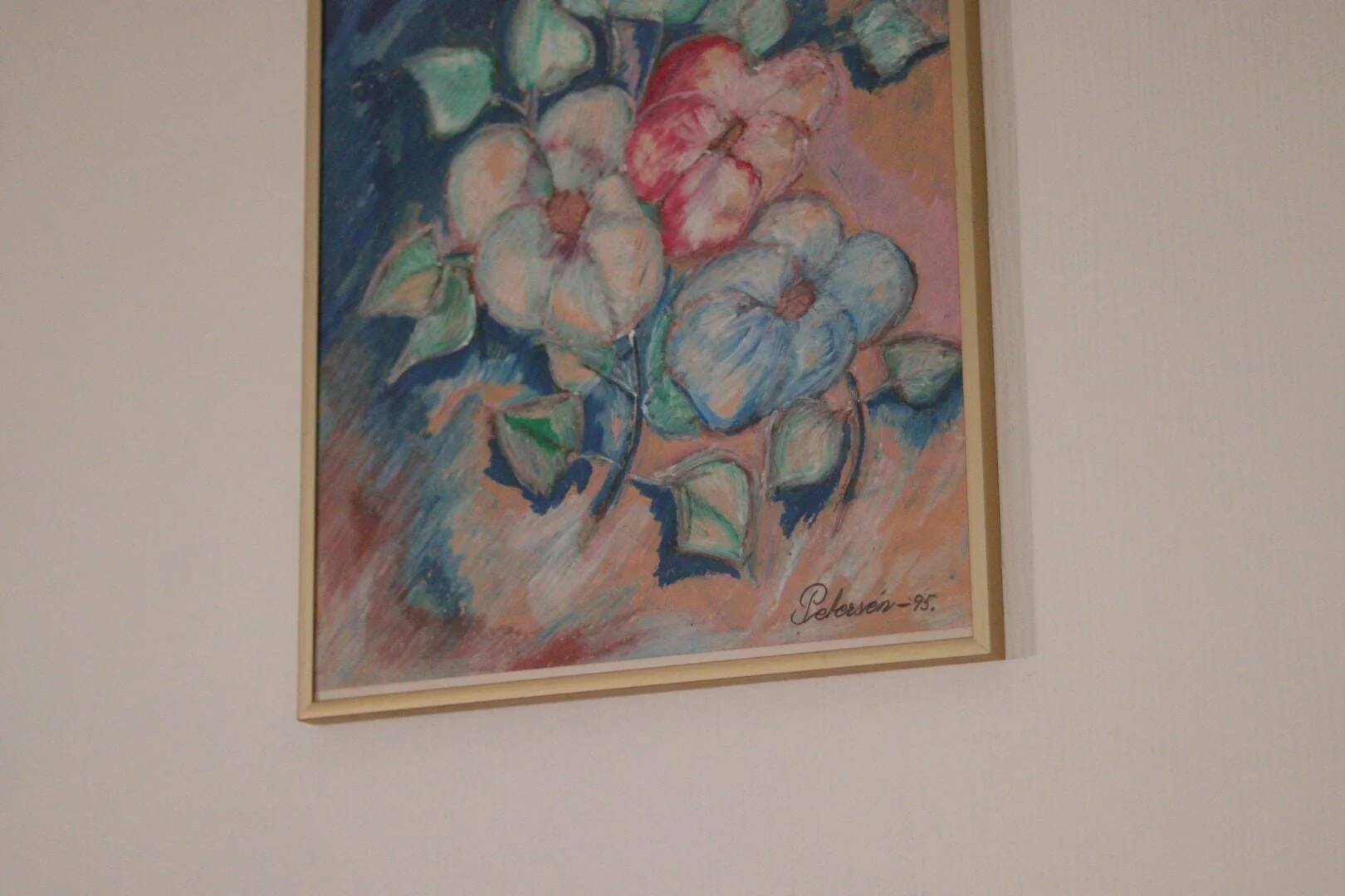 Fleurs au pastel par Petersen, 1995