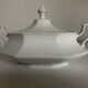 Neo Classic Greek Revival Octagonal Beaded English Earthenware Centerpiece