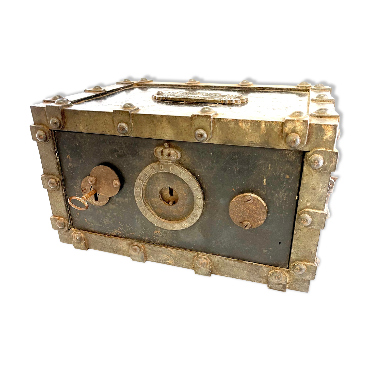 Safe bauche 1865 incombustible bauche a gueux marne napoleon iii era