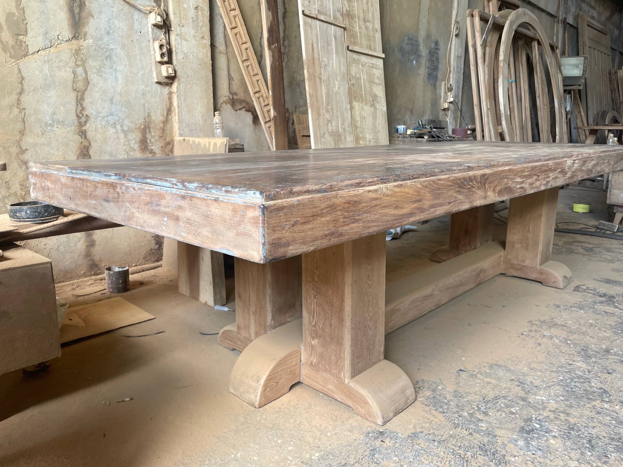 Workshop Style Decorative Table