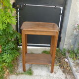 Double tray saddle, wood art deco