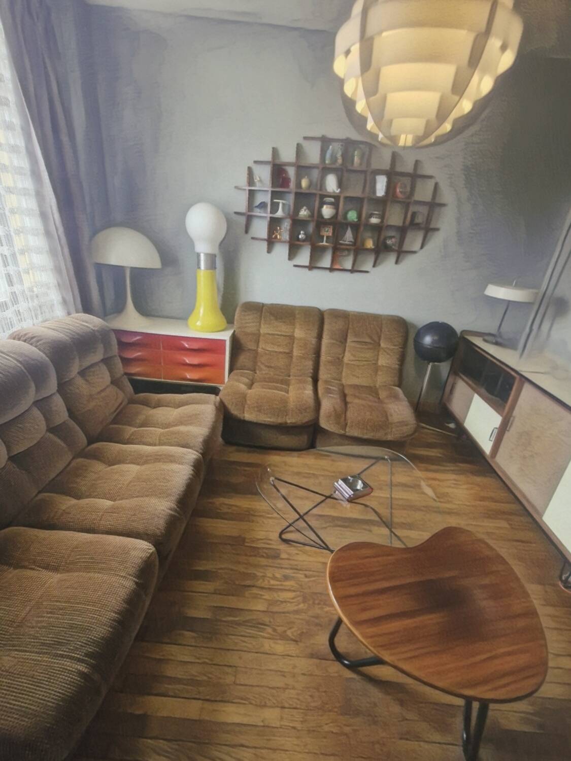 "Prefacto" by Pierre Guariche 1950, Haricot coffee table