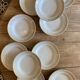 Lot of 10 vintage hollow plates - Lunéville -