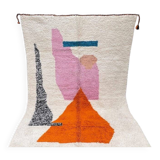 Handmade woolen blessed mrirt rug