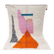 Handmade woolen blessed mrirt rug