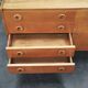 1960s Czechoslovak Maple Sideboard with Drawers and Cabinet