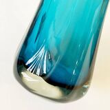 Art Deco Murano glass trilobe vase