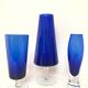 Blue Murano glass bowl, 1970