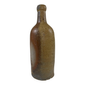 Flamed stoneware bottle from the 19th century.