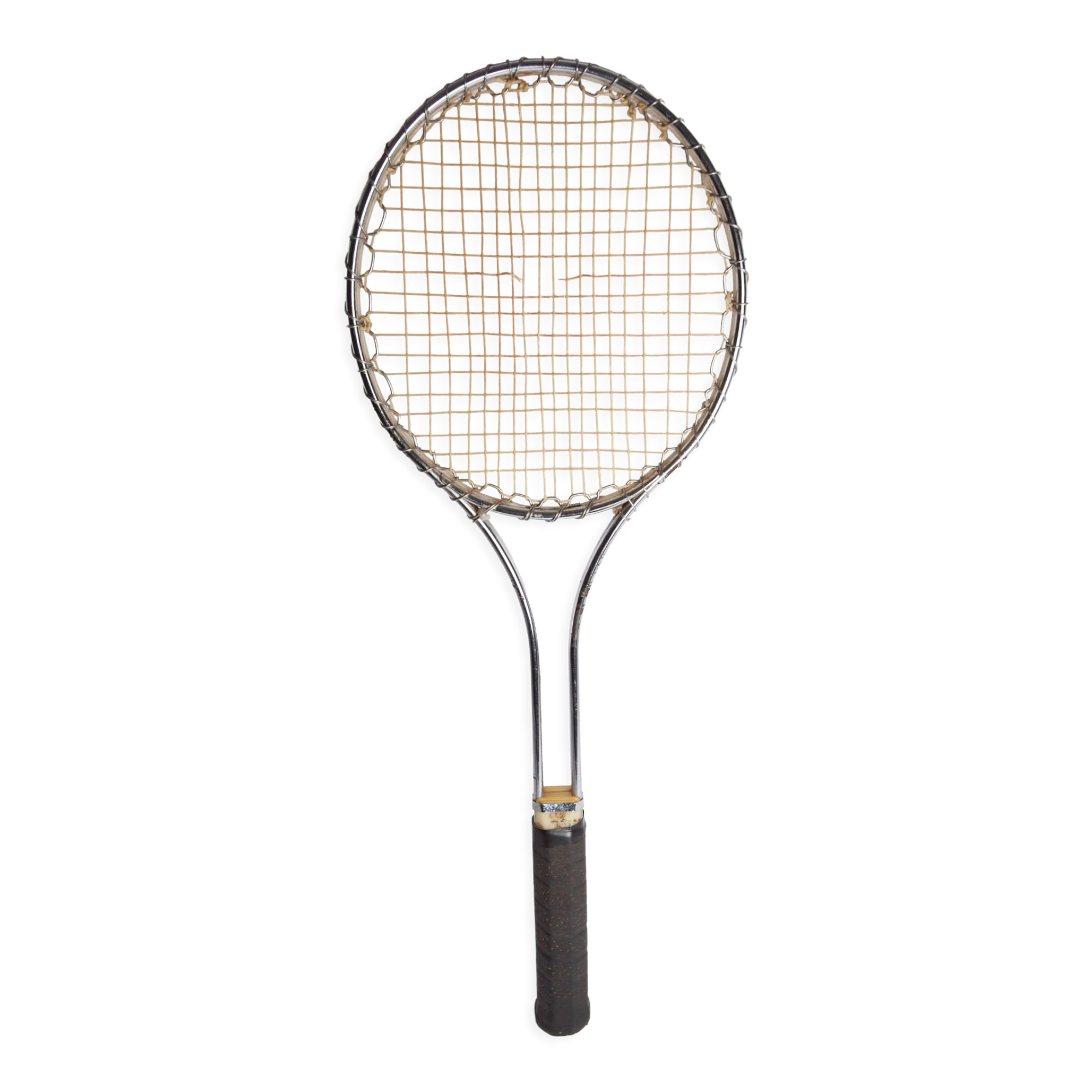 Jimmy Connors 1970 metal chrome racket