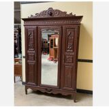 Antique wardrobe, coat cupboard