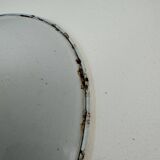 OLD INDUSTRIAL WHITE CONICAL ENAMEL SUSPENSION