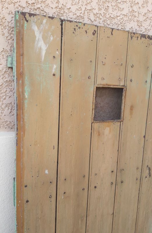 Old attic door, 19th