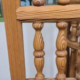 Vintage wooden carved room devider