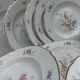 12 hollow plates Badonviller KG Lunéville - Birds