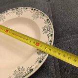 Iron earth deep plate, mignon, U & CIE