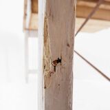 Large solid wood farmhouse table