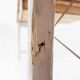 Large solid wood farmhouse table