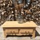 Solid oak coffee table