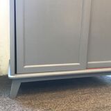 Scandinavian wardrobe with sliding doors