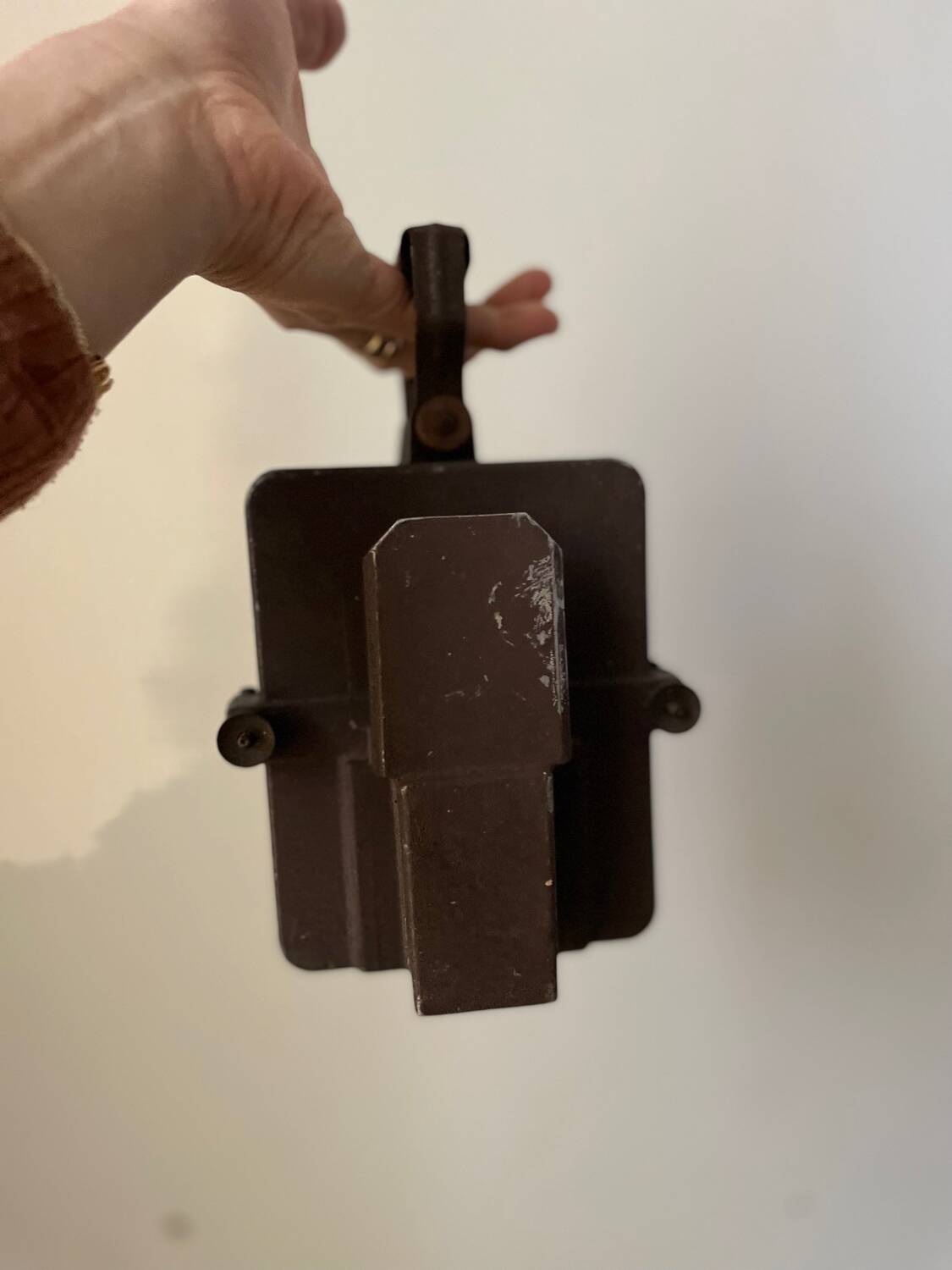 Vintage SNCF railway lamp