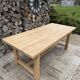 Table de ferme chêne massif rénovée