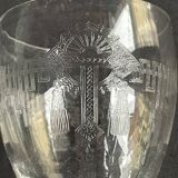 8 Guilloché stemware – Art Nouveau