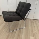 Beautiful set of 2 chrome chairs from the 60's