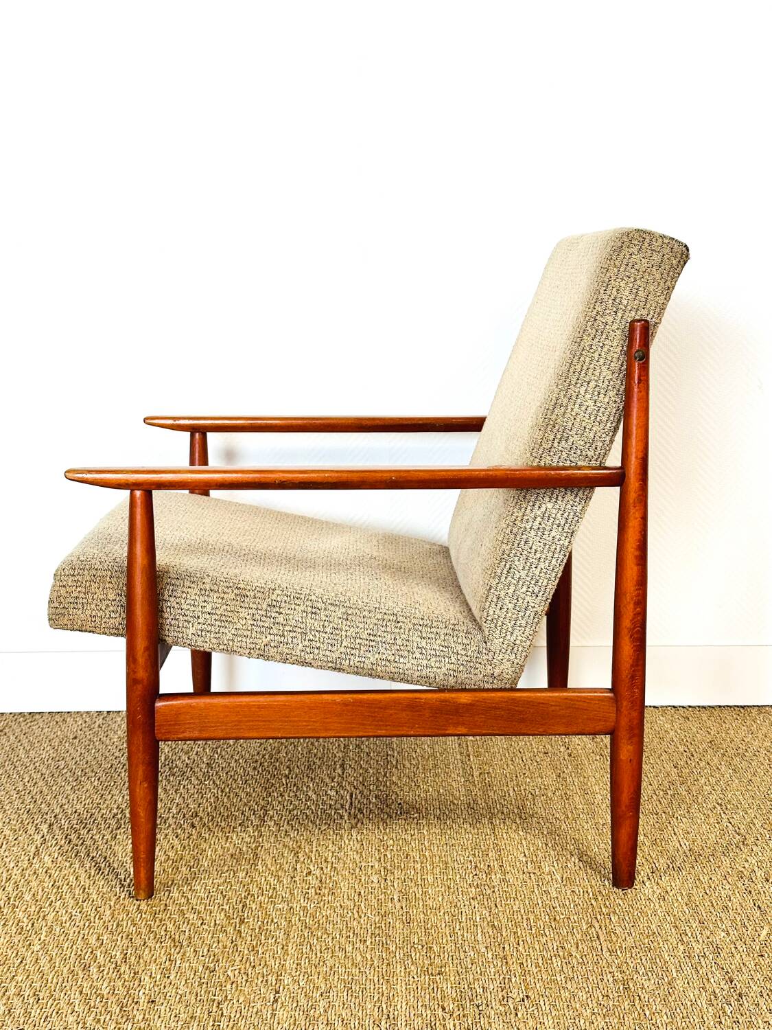 Scandinavian teak armchair 1960
