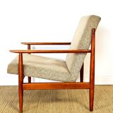 Scandinavian teak armchair 1960