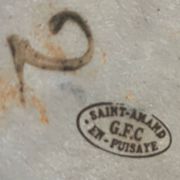 Saint Amand Vase in Puisaye "GFC"