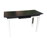 Painted wooden table with drawer
