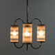 Art deco chandelier, czechoslovakia, 1930s