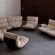 Canapé modulable 'Marsala' par Michael Ducaroy, 7 pièces