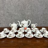 service à thé édition limitée en porcelaine de Limoges