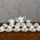 limited edition tea set in Limoges porcelain