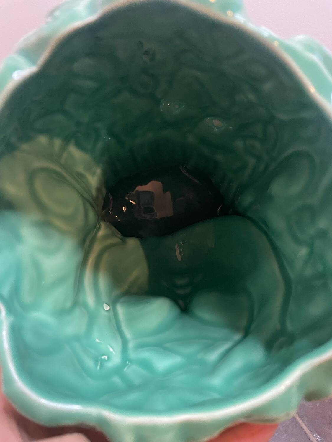 Art Nouveau head vase