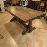 Monastery coffee table in solid elm.