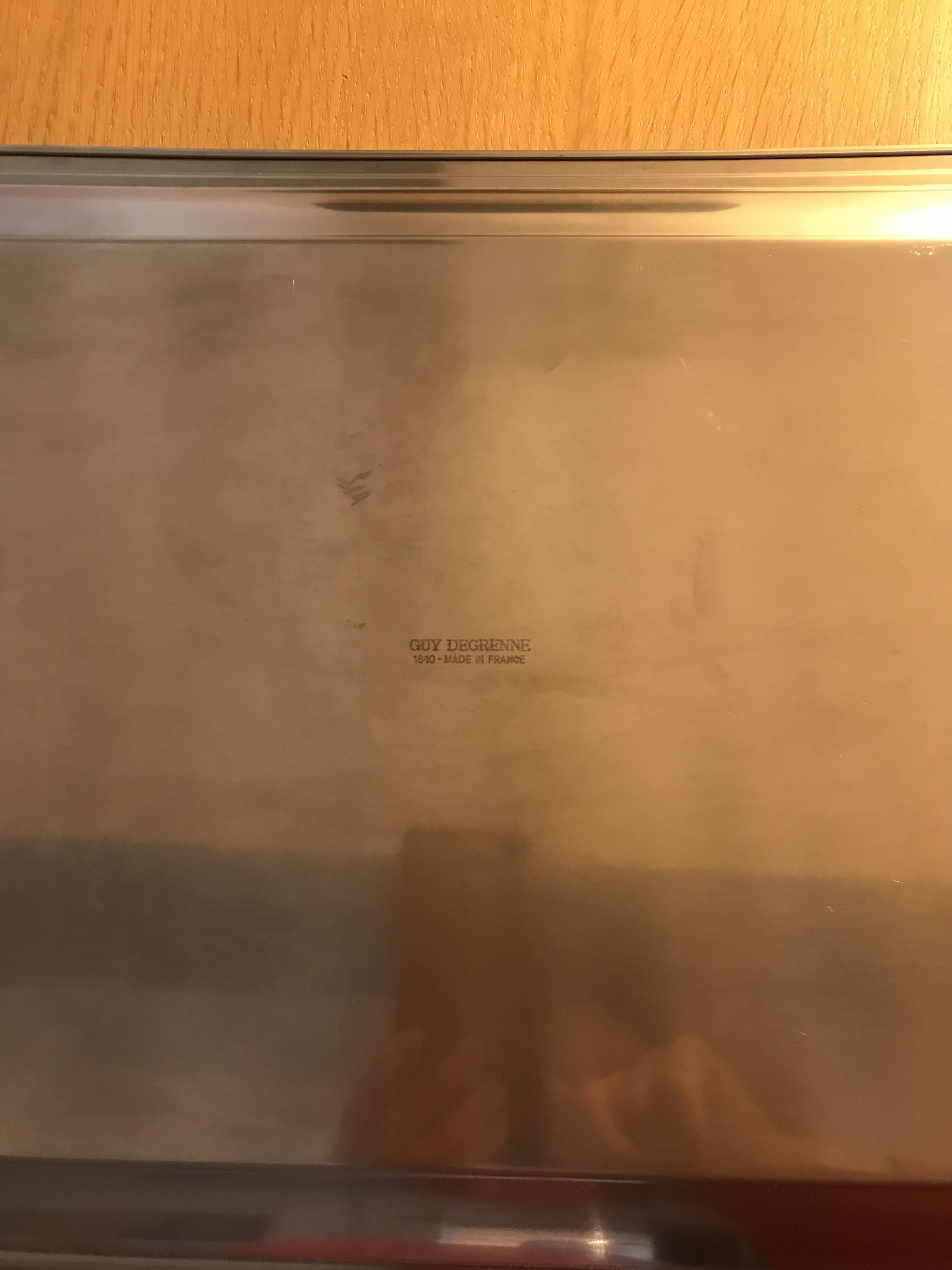 Guy Degrenne tray early 2000s.
